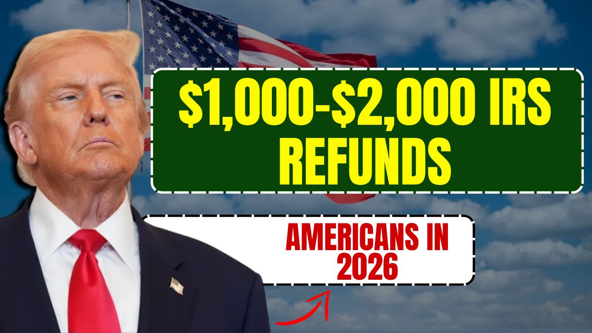 $1,000–$2,000 IRS Refunds Expected For Millions Of Americans In 2026