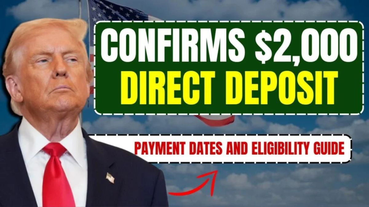 IRS Confirms $2,000 Direct Deposit for December Payment Dates and Eligibility Guide