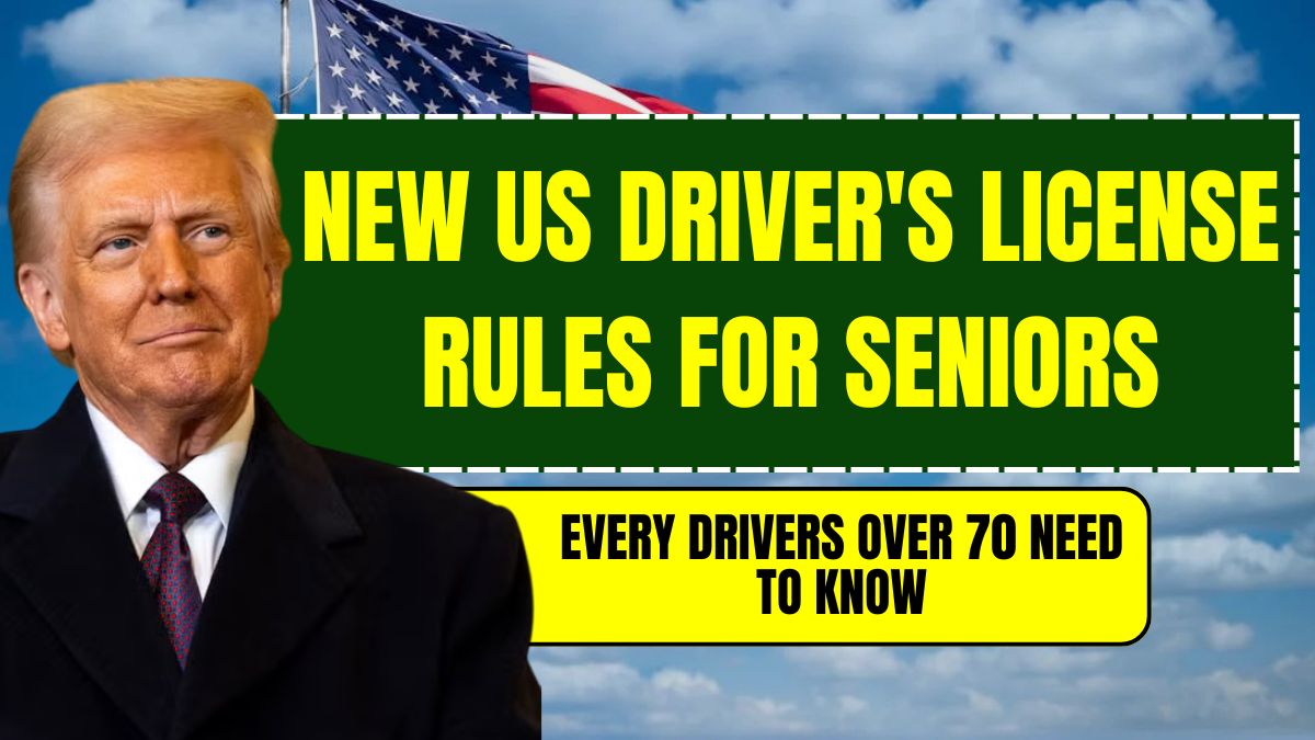 New US Driver's License Rules For Seniors – Every Drivers Over 70 Need To Know