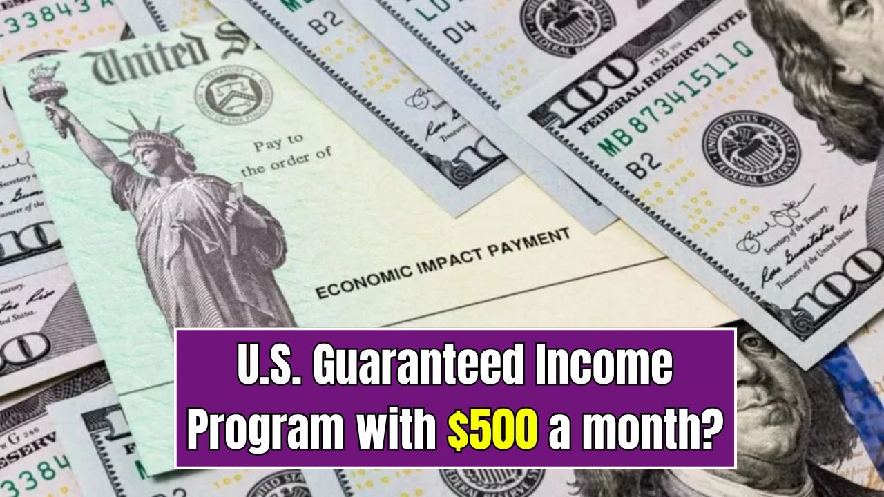 Who is eligible for the first U.S. Guaranteed Income Program with $500 a month?