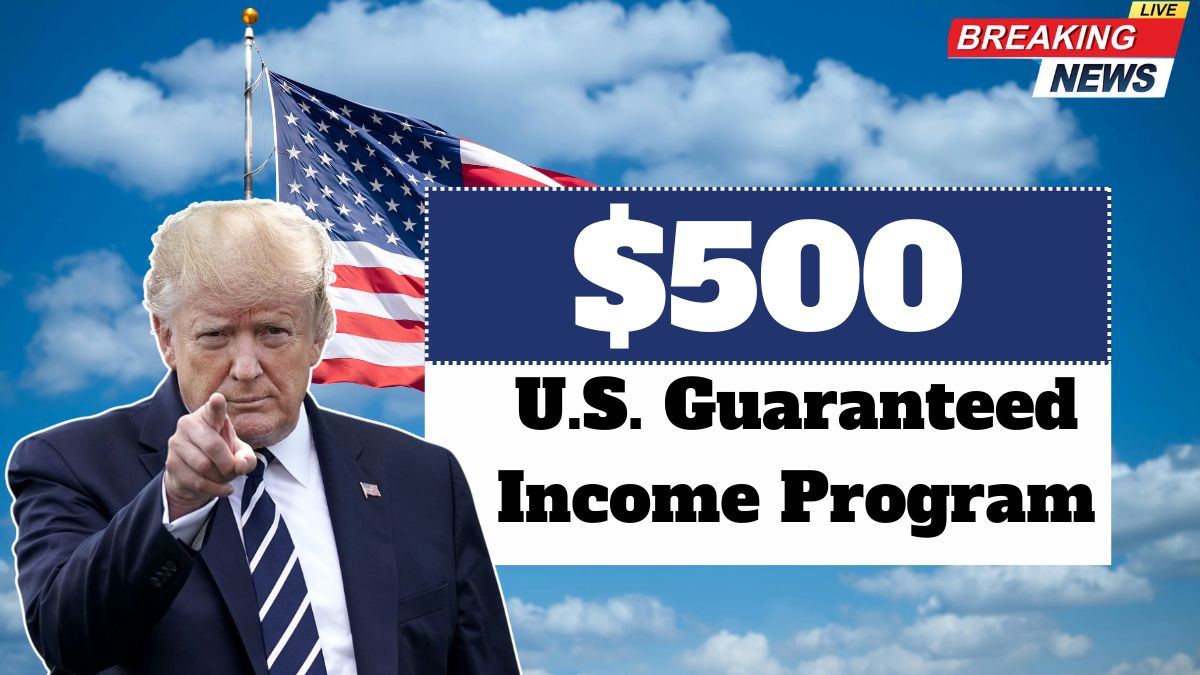 Who is eligible for the first U.S. Guaranteed Income Program with $500 a month?